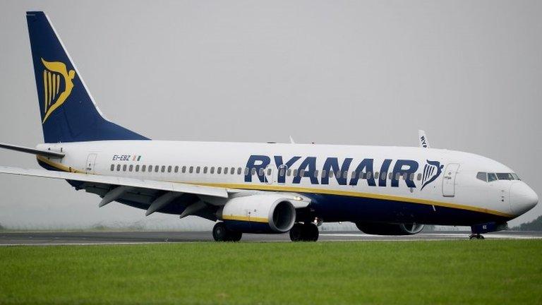 Ryanair plane