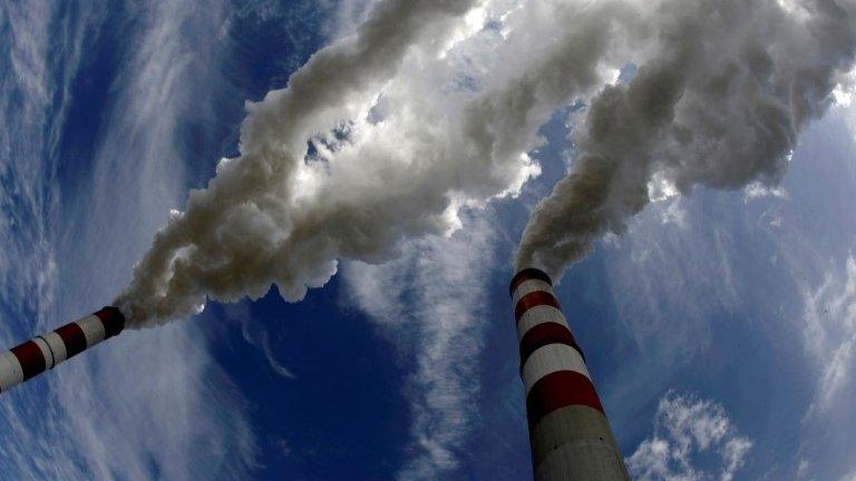 Smoke billows from the chimneys of the Belchatow coal-fired power station