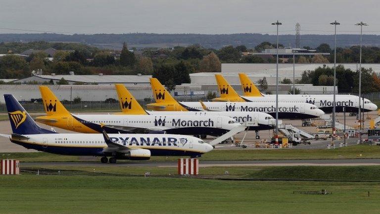 Monarch planes