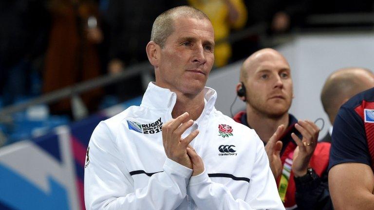 England coach Stuart Lancaster