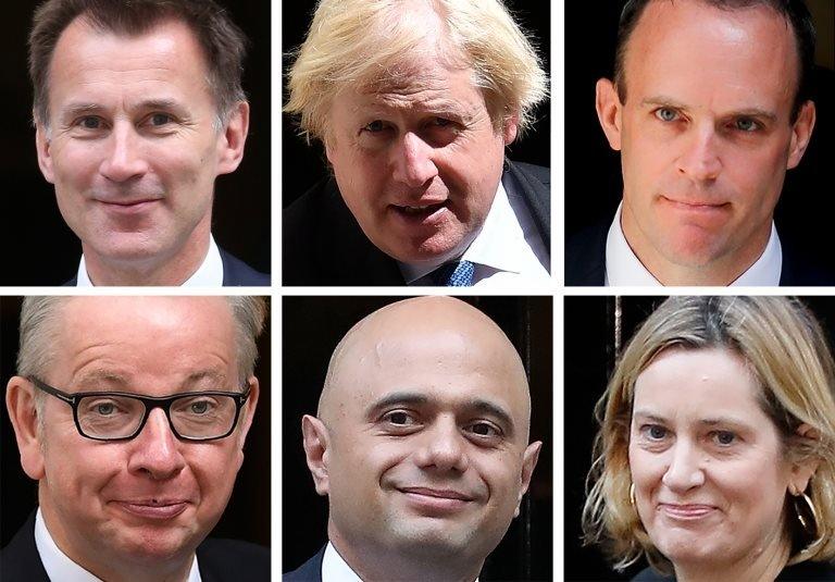 Likely Tory leadership contenders