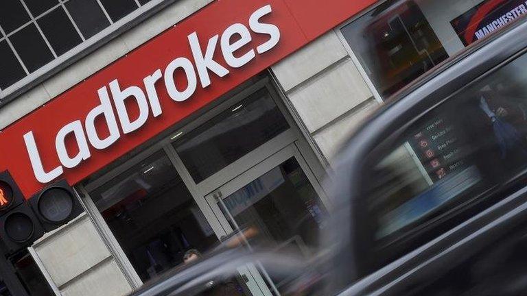 Ladbrokes shopfront