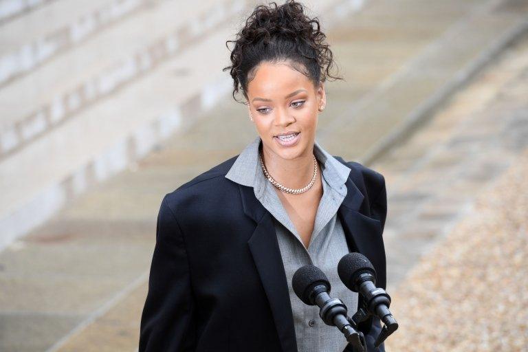 rihanna press conference