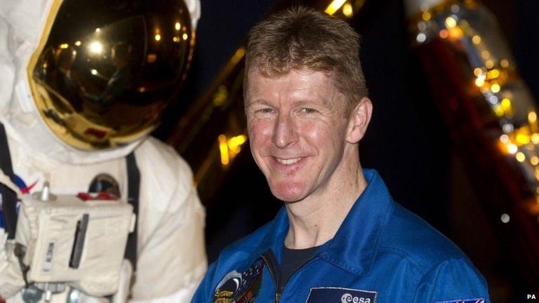 Astronaut Tim Peake