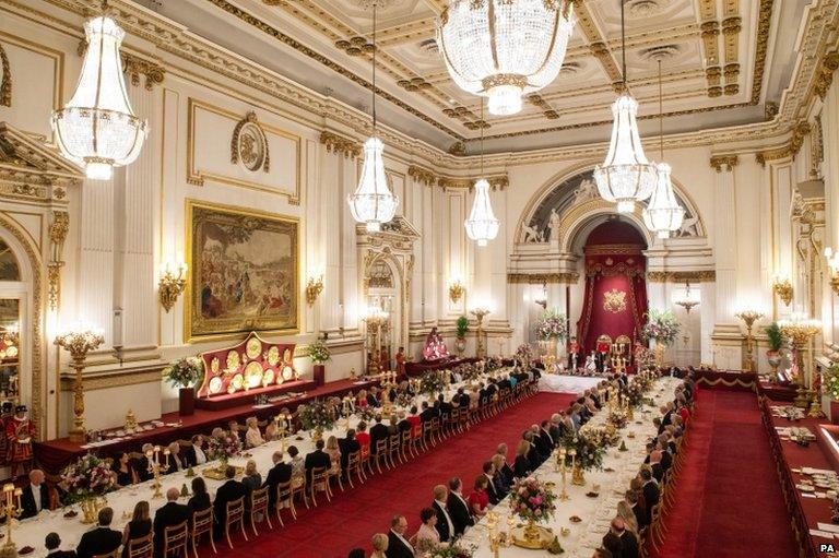 Banquet at Buckingham Palace