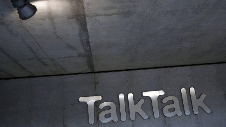 TalkTalk sign