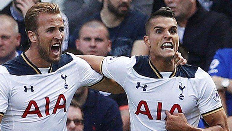 Harry Kane and Erik Lamela