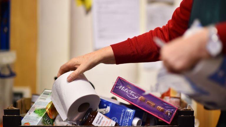 The food bank had discussed extra security measures with police the day before the break-in