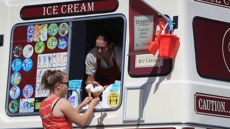 Ice cream van