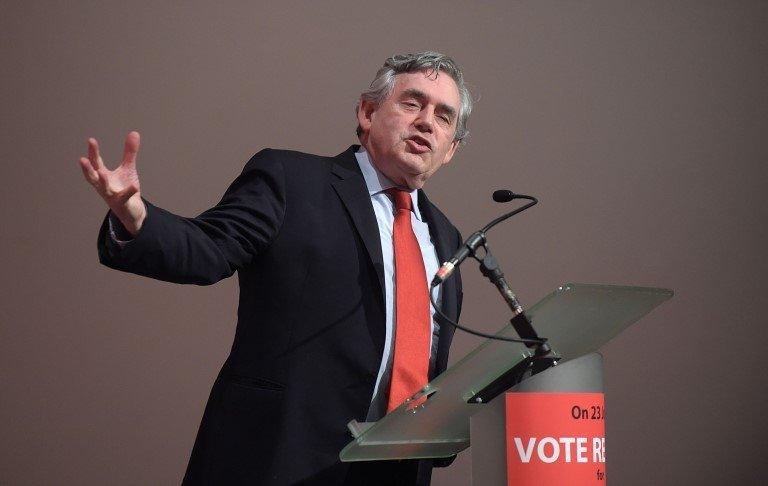 Gordon Brown