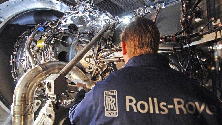 Rolls-Royce worker