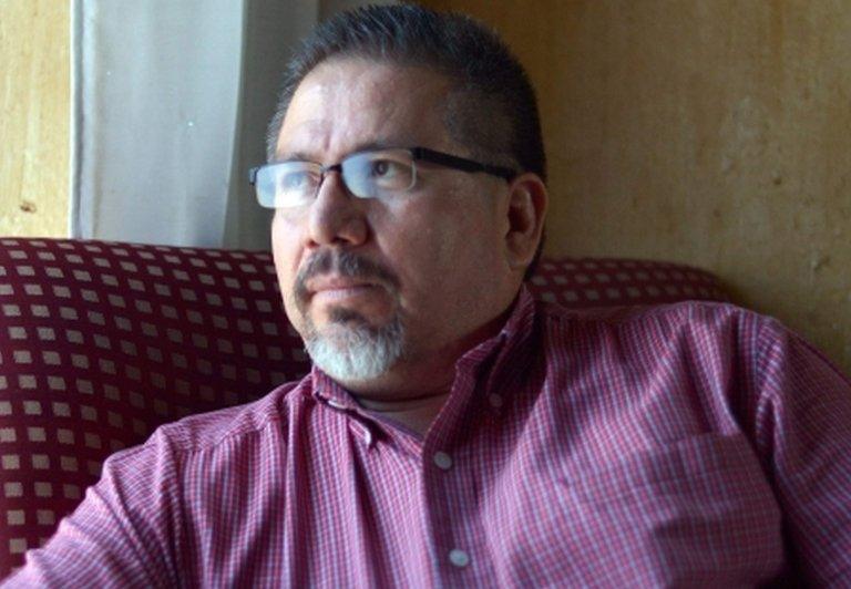 Mexican journalist Javier Valdez, pictured on May 23, 2013.