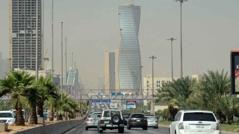 A main road in Riyadh (file photo)