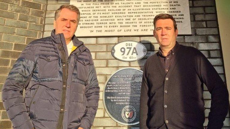 Mayors Steve Rotheram and Andy Burnham