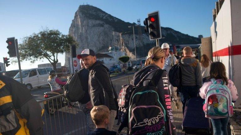 People in Gibraltar