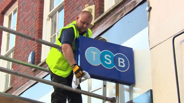 TSB sign