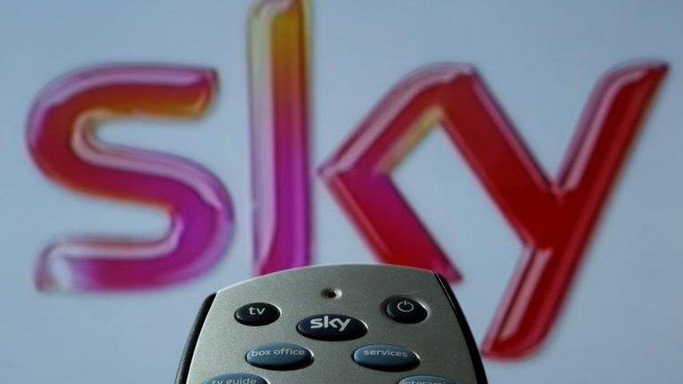 Sky remote