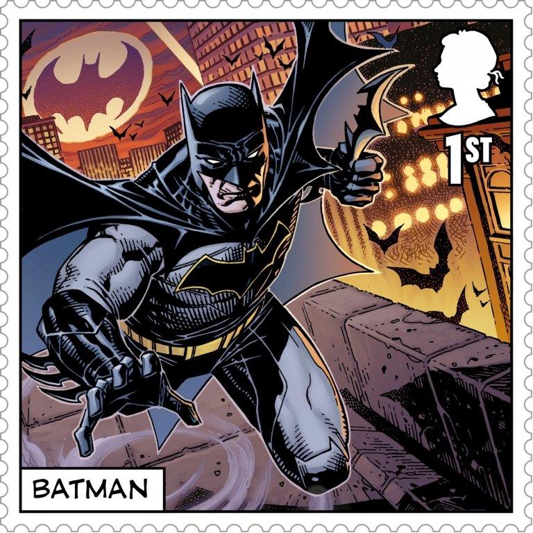 Batman stamp