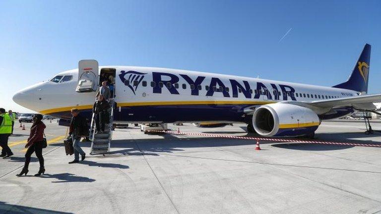 Ryanair plane