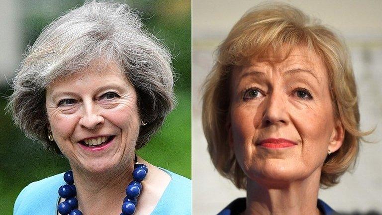 Theresa May, Andrea Leadsom