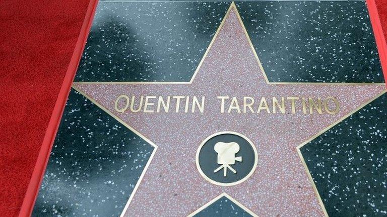 Quentin Tarantino's walk of fame star