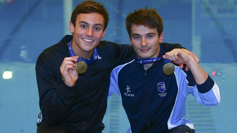 Tom Daley and Dan Goodfellow