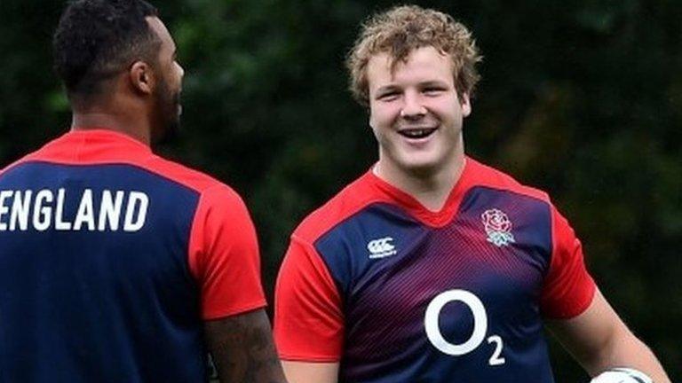 England's Joe Launchbury