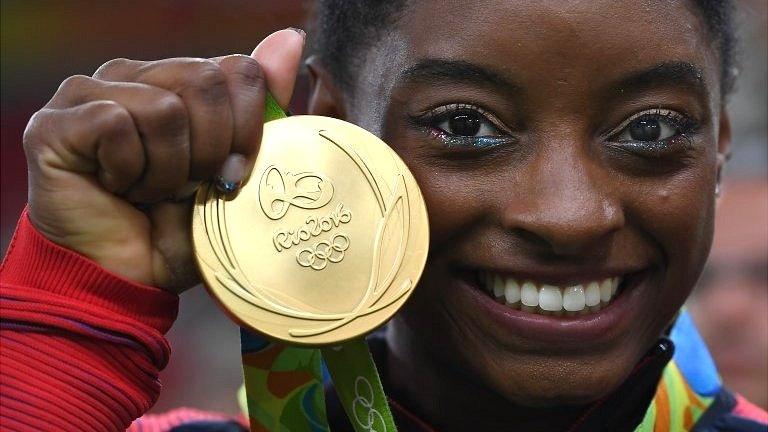 Simone Biles at the Olympics