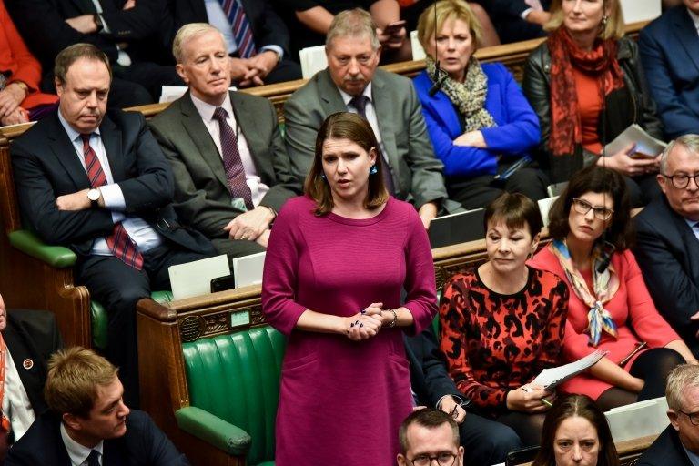 Jo Swinson speaking in the House of Commons