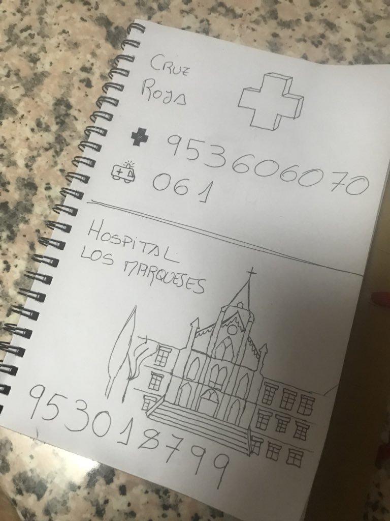 Encarna Alés' phonebook with pictures by Pedro Ortega