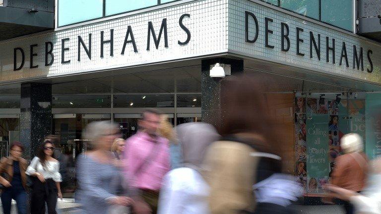 Debenhams store