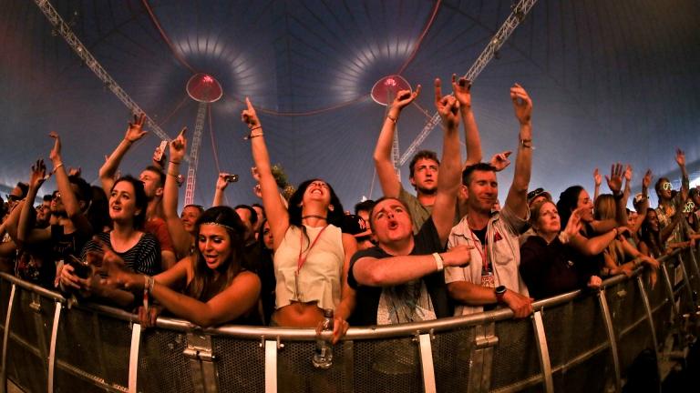 Festival crowd