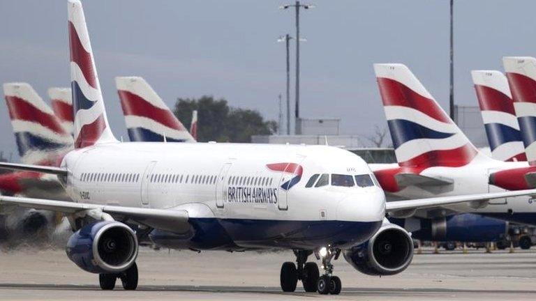 British Airways planes