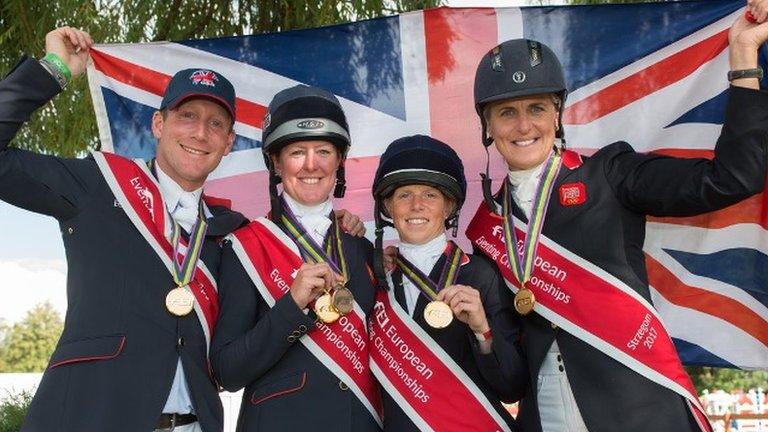 Great Britain's eventers