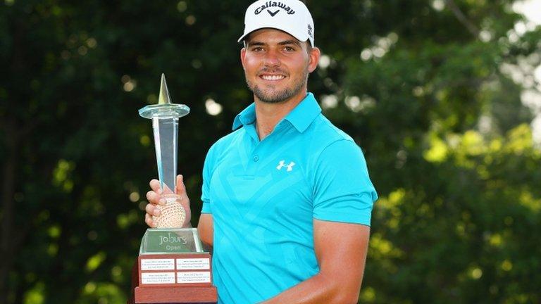 South African golfer Haydn Porteous