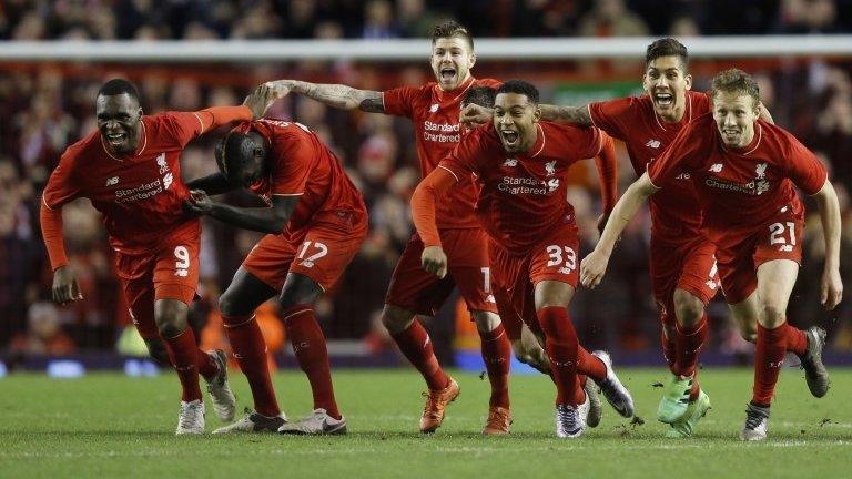 Liverpool celebrate