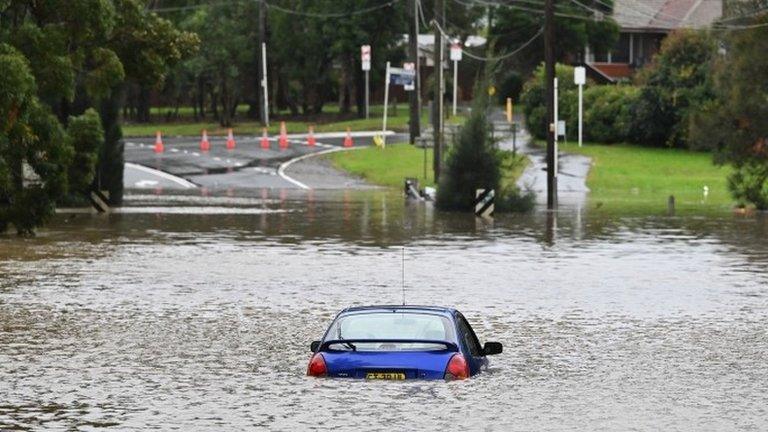 Abandoned car in Western Sydney, Australia, 03 July 2022