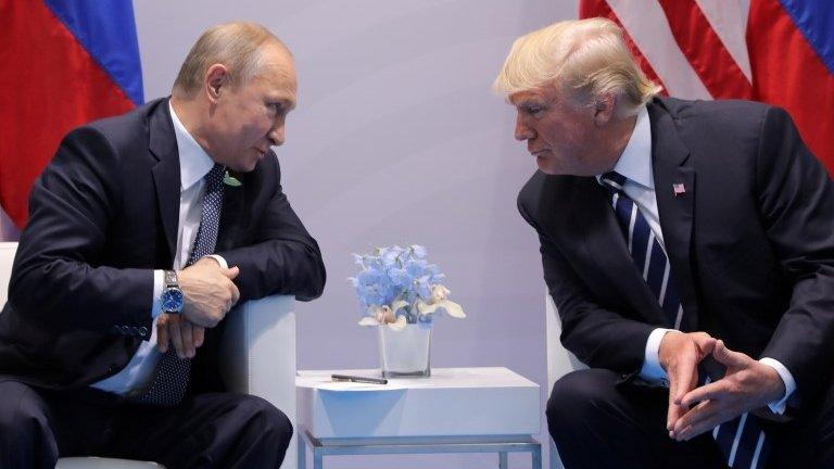 Putin meets Trump