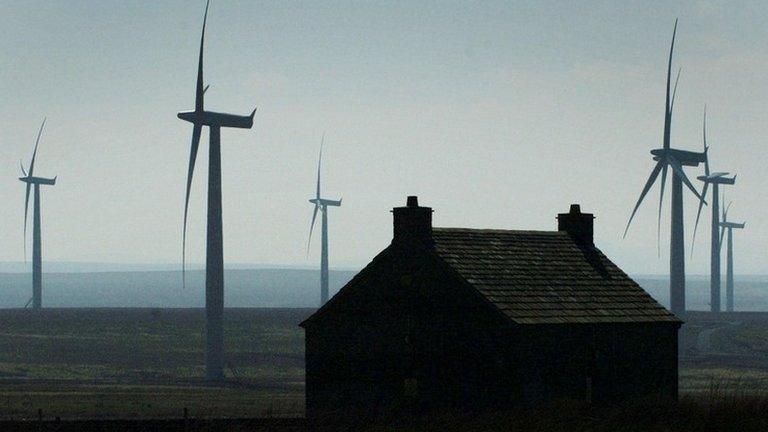 Wind farm near Thurso