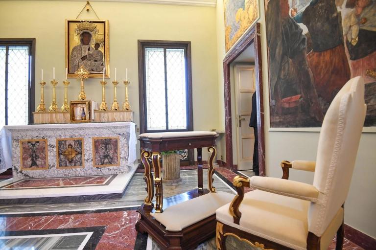 A chapel in Castel Gandolfo