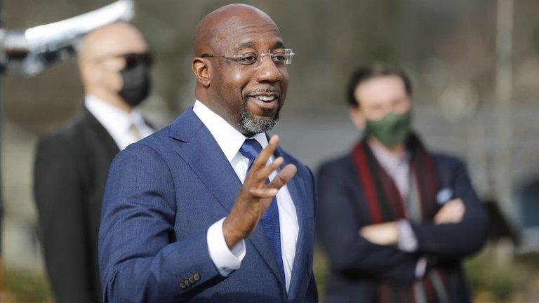 Raphael Warnock, Democratic Senator-elect for Georgia