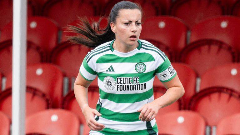 Amy Gallacher scored twice in Celtic's 4-0 win over Montrose