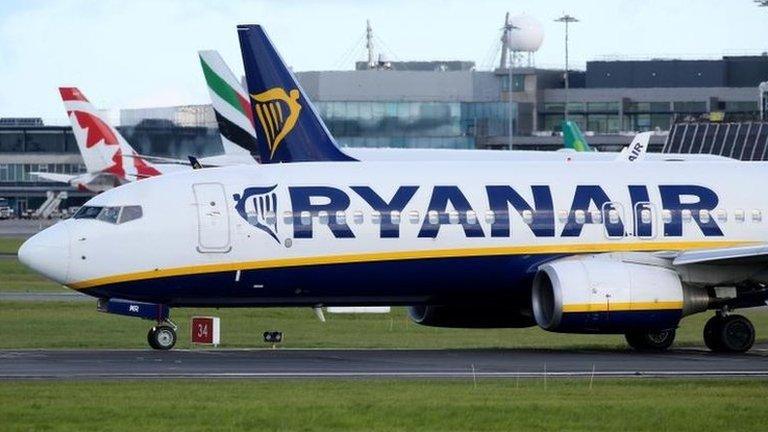 Ryanair plane