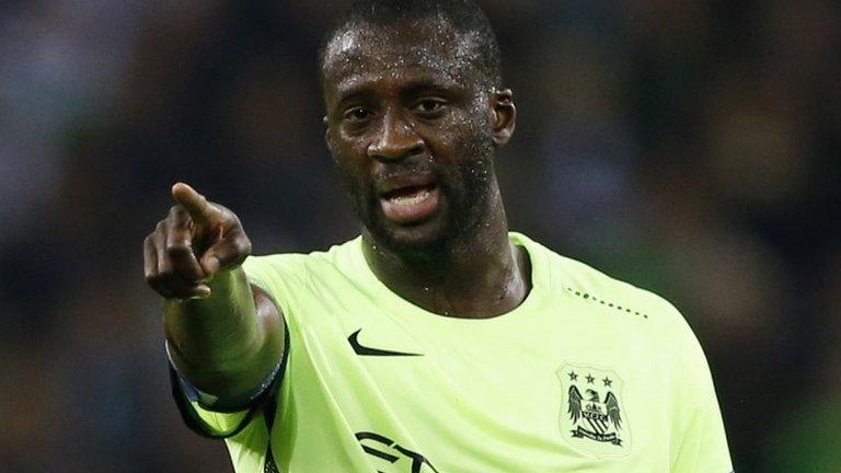 Manchester City's Yaya Toure