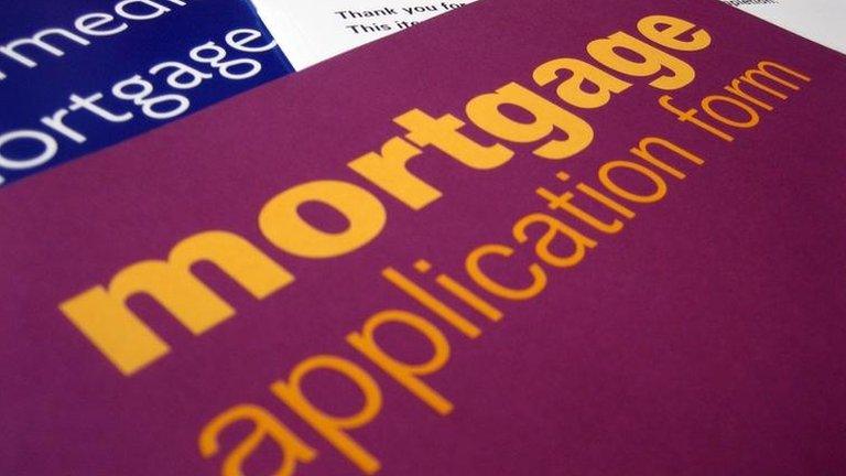 Mortgage application form