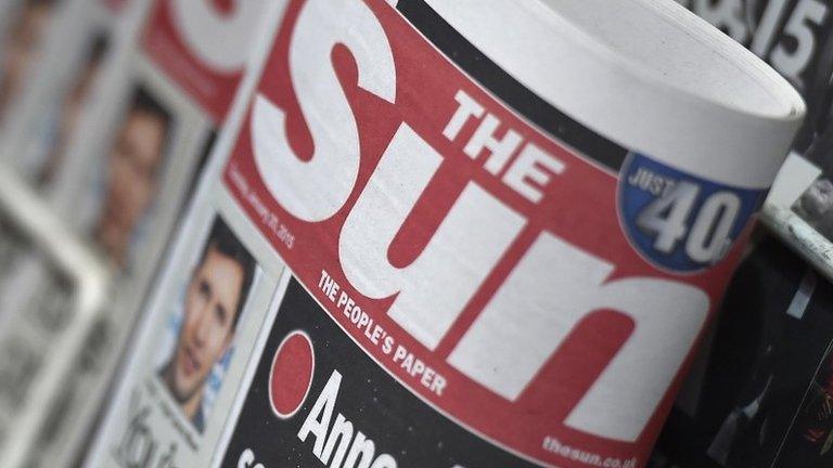 The Sun newspaper