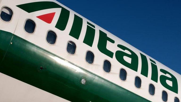 Alitalia plane