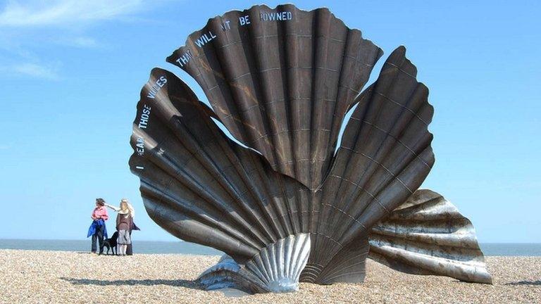 Scallop by Maggi Hambling