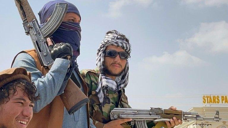 Taliban fighters