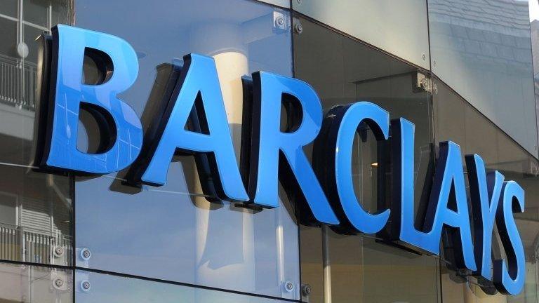 Barclays sign